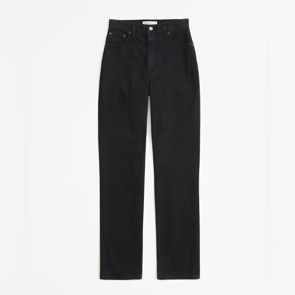Abercrombie & Fitch Ultra High Rise 90s Straight Jean, Size 33 / 16 Regular